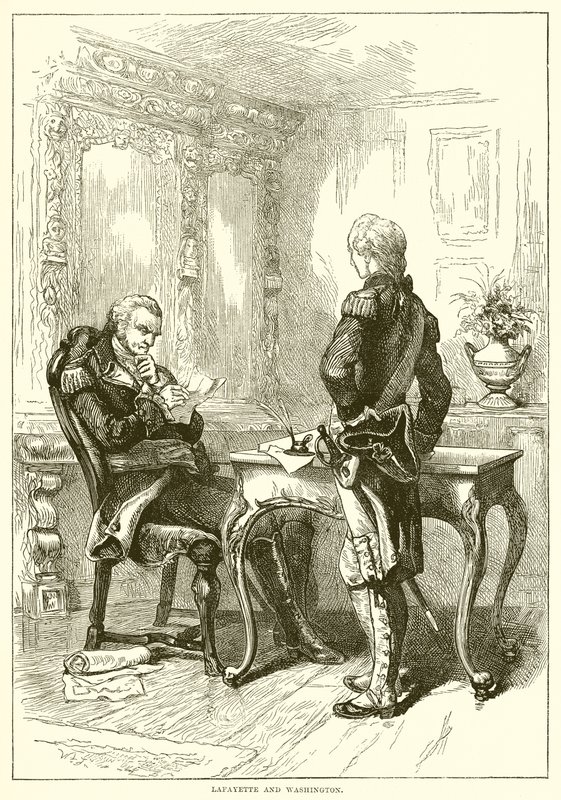 Lafayette ve Washington by English School