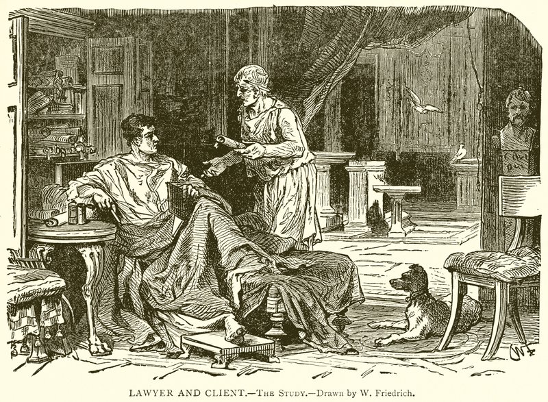 Avukat ve Müvekkil.--Çalışma by English School
