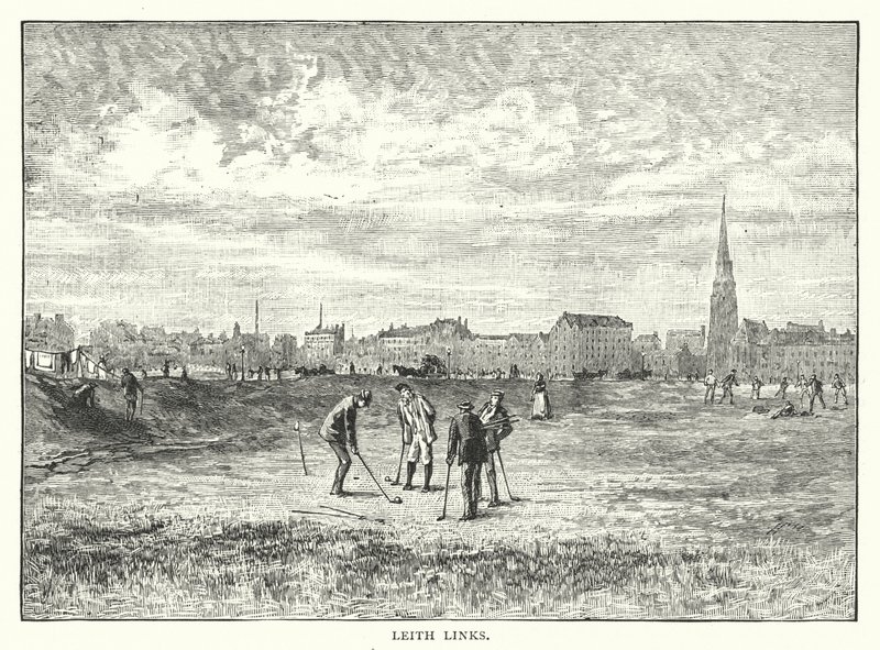 Leith Bağlantıları (gravür) by English School