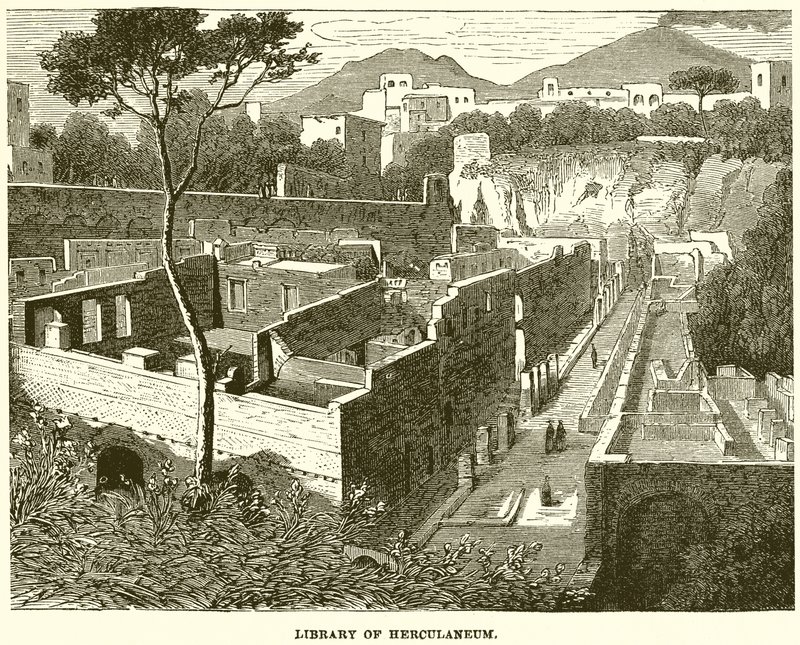 Herculaneum Kütüphanesi by English School