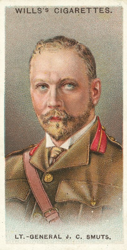 Korgeneral JC Smuts (chromolitho) by English School