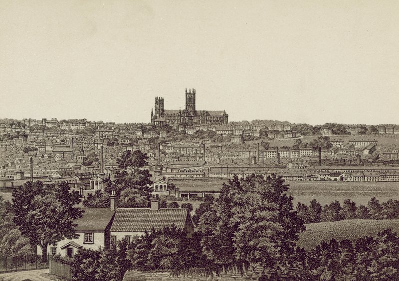 Lincoln (taş) by English School