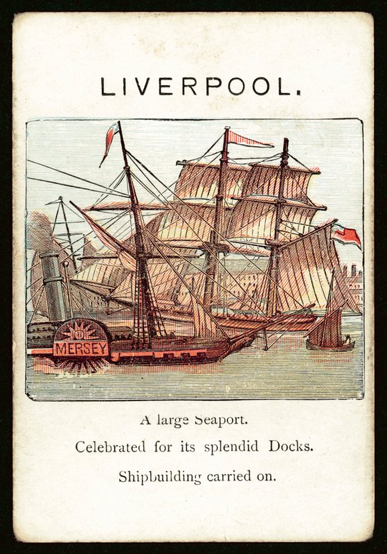 Liverpool (renkli taş) by English School