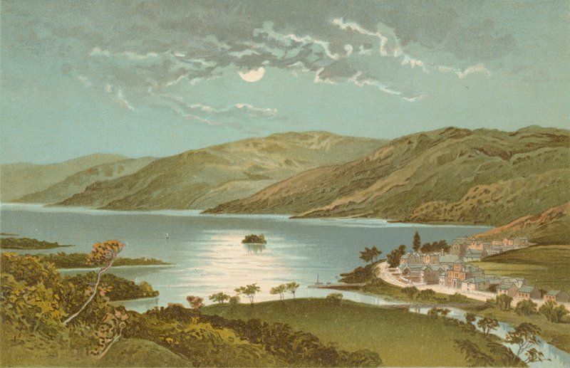 Loch Kazanç ve St Fillans by English School