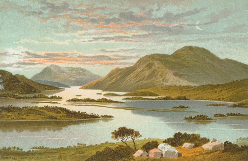 Loch Lomond from Mount Misery by English School