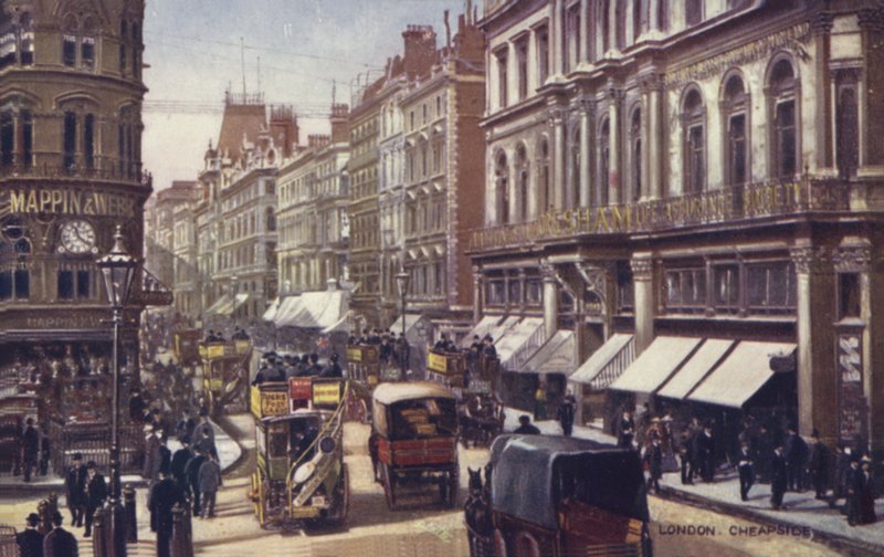 Londra, Cheapside by English School
