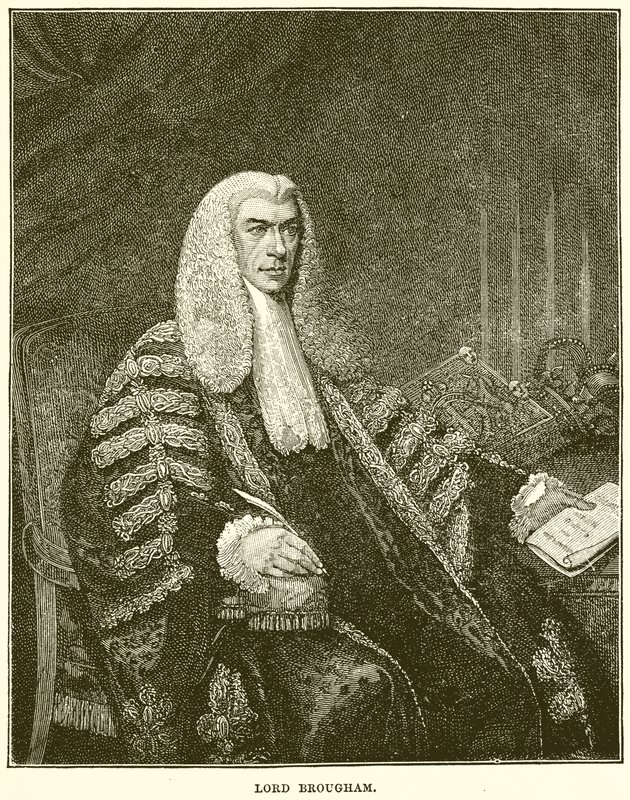 Lord Brougham by English School