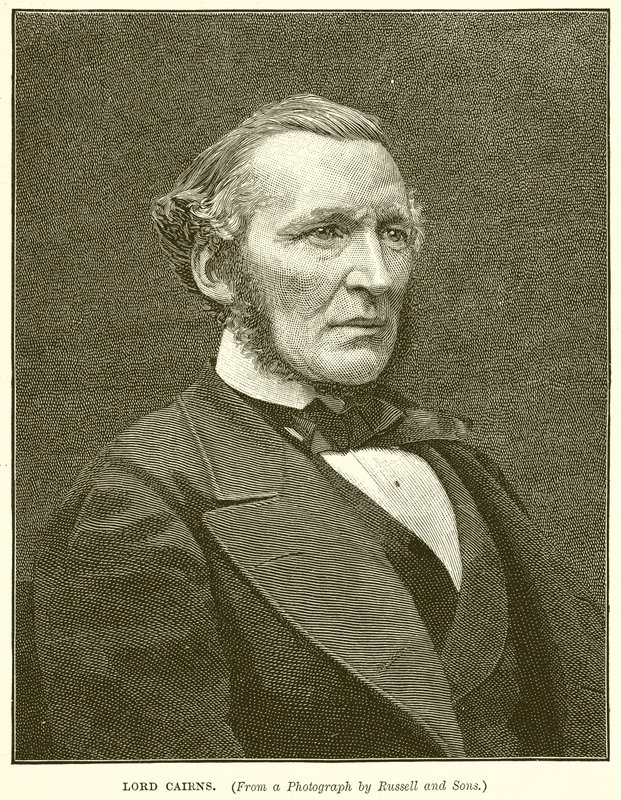 Lord Cairns by English School