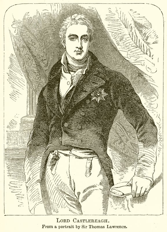 Lord Castlereagh by English School