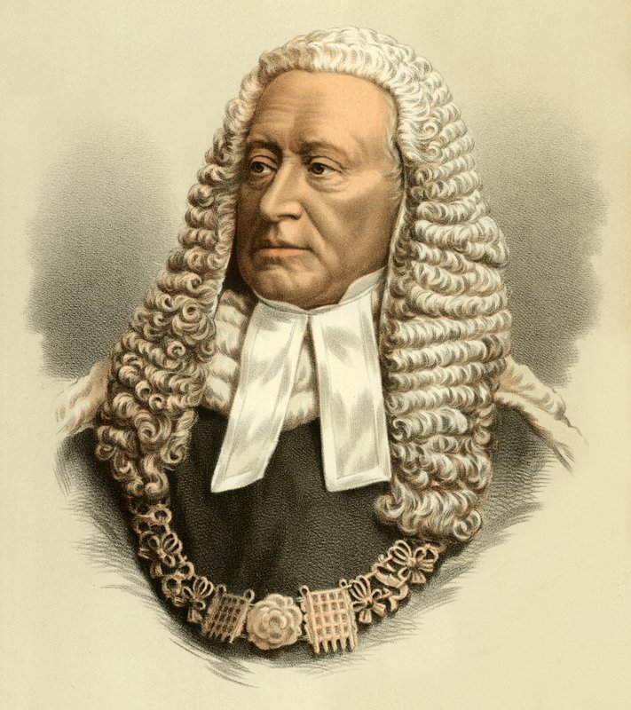 Lord Chief Justice Cockburn by English School