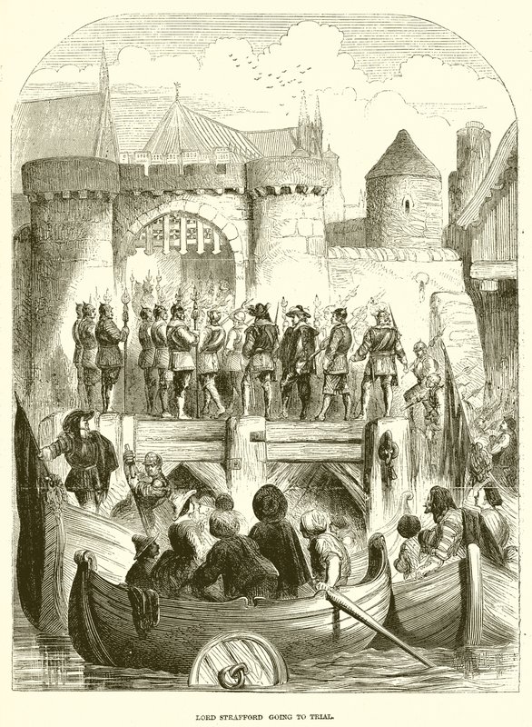 Lord Strafford Yargılanacak by English School