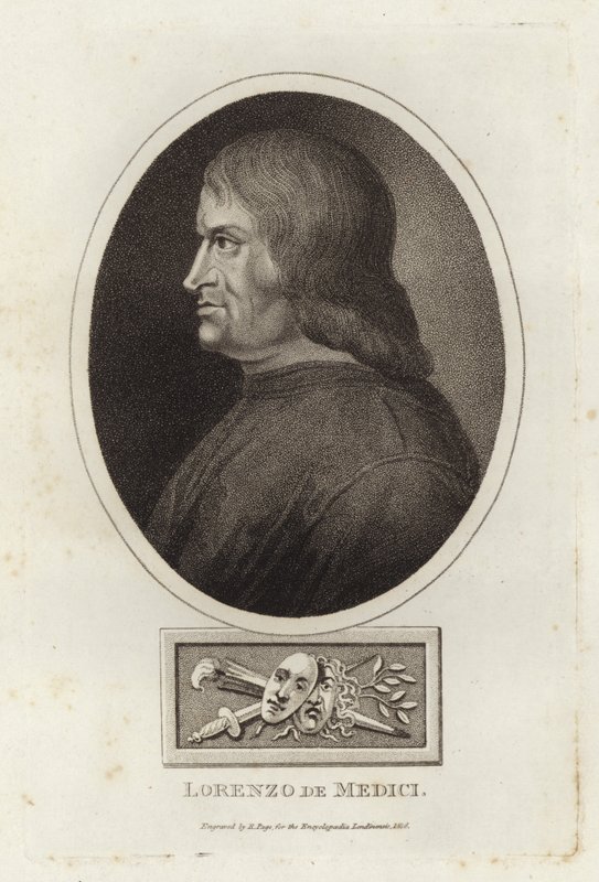 Lorenzo de Medici by English School