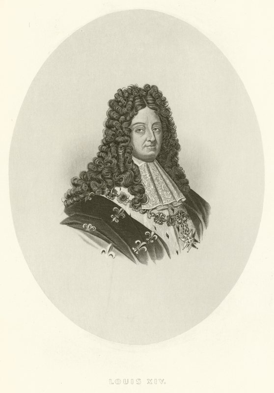 Louis XIV by English School