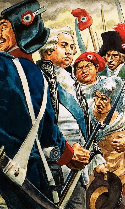 Louis XVI and the French Revolution by English School