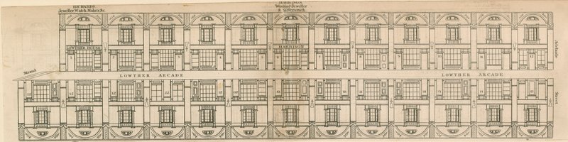 Lowther Arcade, Strand, Londra by English School