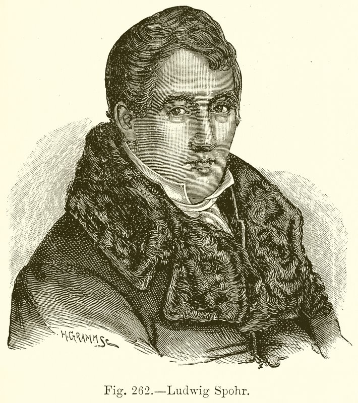 Ludwig Spohr by English School