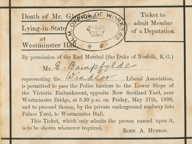 Gladstone Eyaleti by English School
