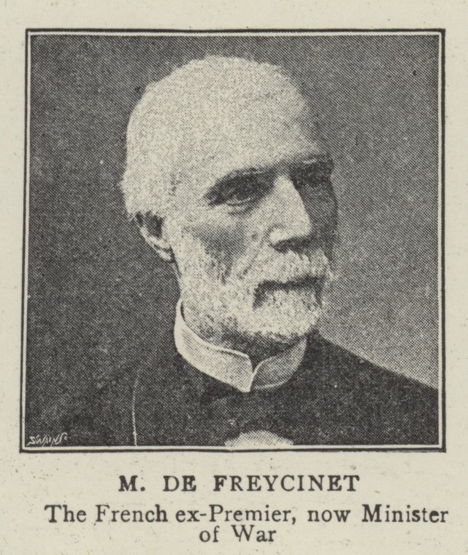 M de Freycinet (gravür) by English School