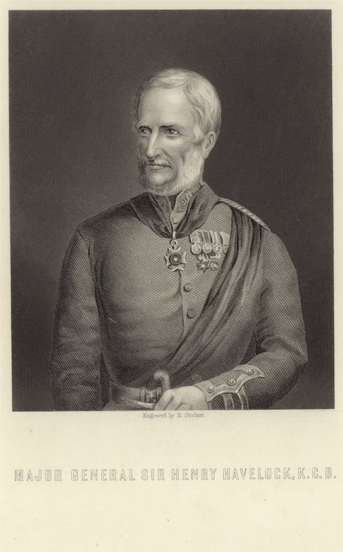 Tümgeneral Sir Henry Havelock by English School