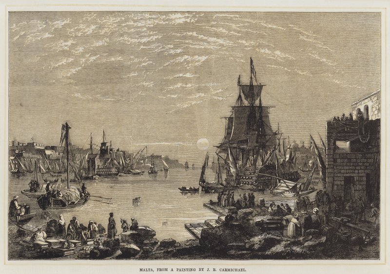 Malta (renkli taş) by English School