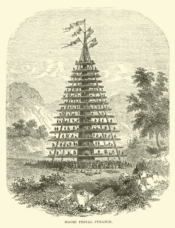 Maori Bayramı Piramidi by English School