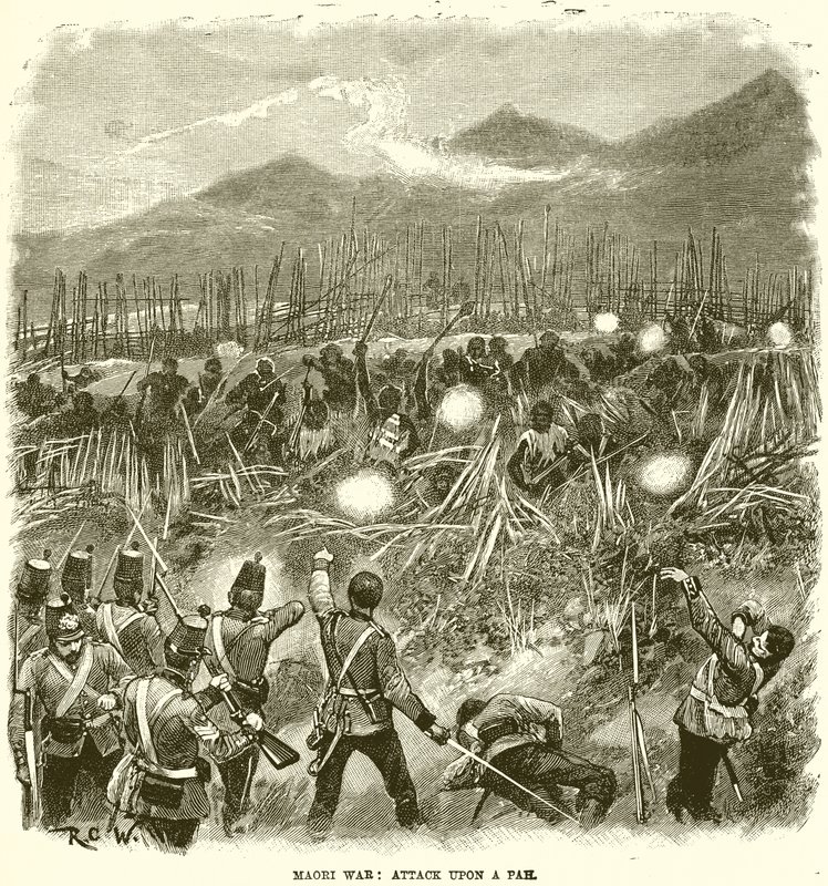 Maori savaşı: Apa h üzerine ck vardı by English School