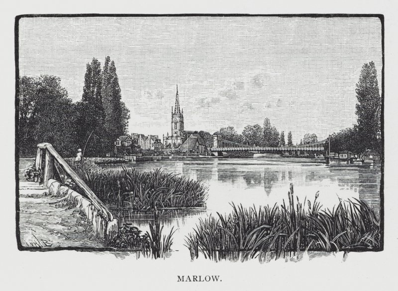 Marlow (gravür) by English School
