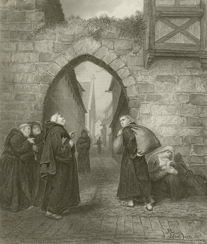 Martin Luthers Aşağılama by English School