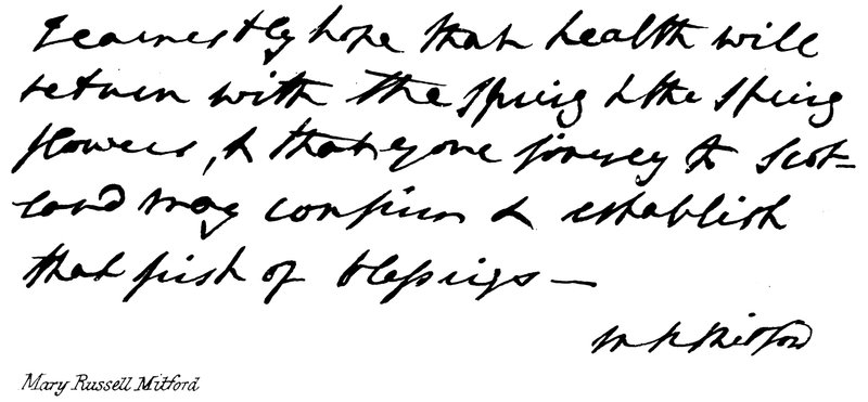 Mary Russell Mitford by English School