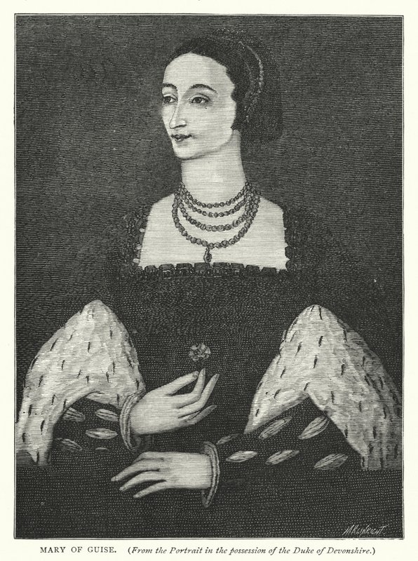 Guise Meryem (gravür) by English School