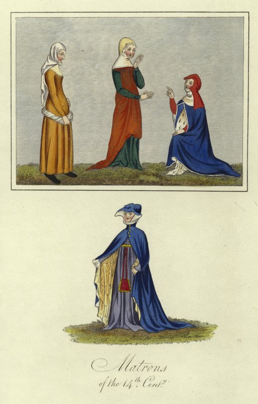 14. Yüzyılın Matronları by English School