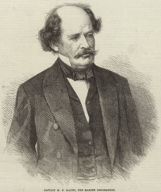 Matthew Fontaine Maury by English School