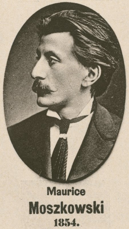 Maurice Moszkowski (gravür) by English School