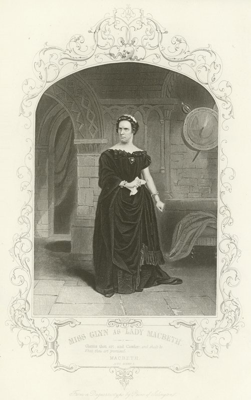 Bayan Glynn Lady Macbeth olarak by English School