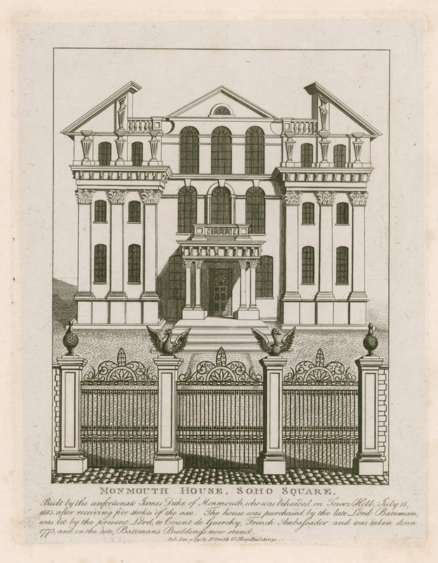 Monmouth Evi, Soho Meydanı by English School