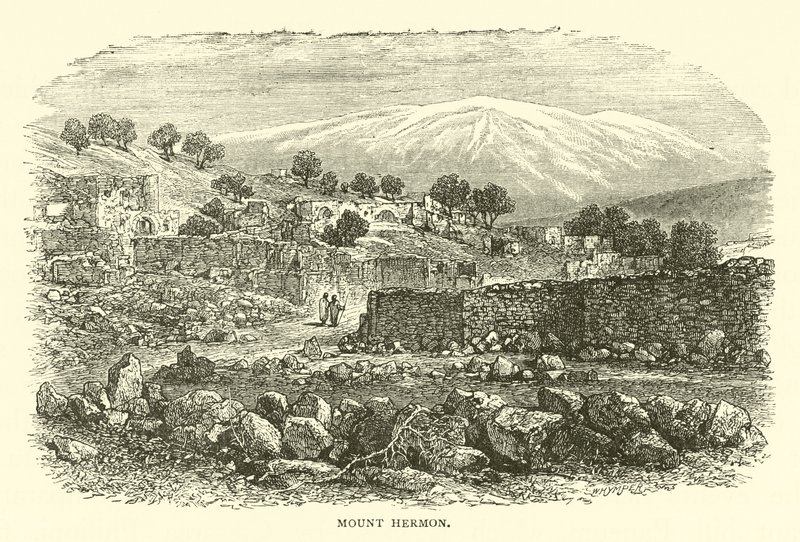 Hermon Dağı by English School