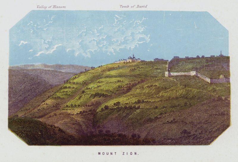 Zion Dağı (renkli taş) by English School