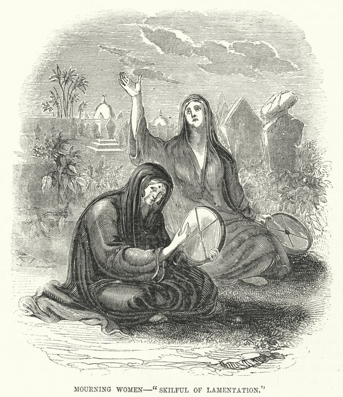 Yaslı Kadınlar, "Ağlama Ustası" by English School
