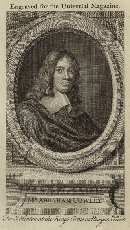 Bay Abraham Cowley by English School
