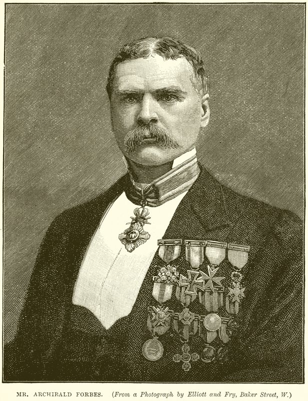 Bay Archibald Forbes by English School
