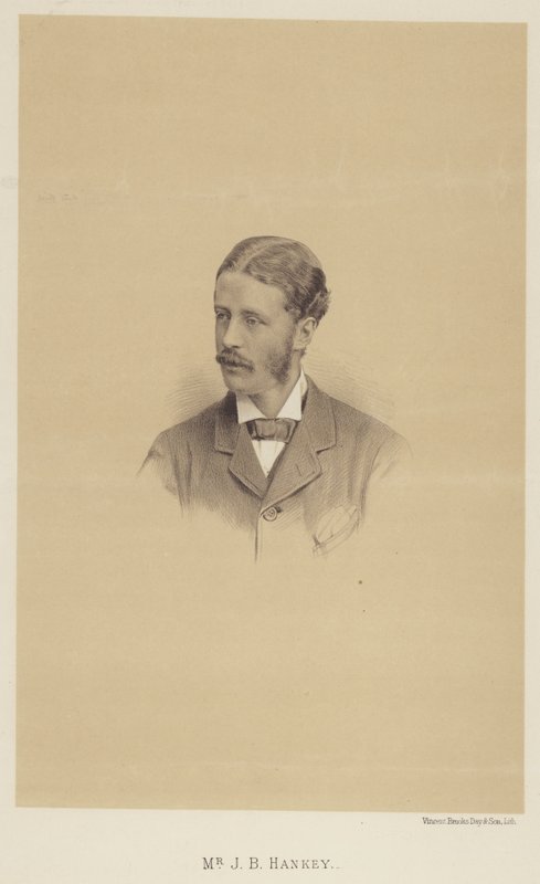 Bay JB Hankey (taş) by English School