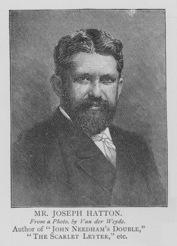 Bay Joseph Hatton (gravür) by English School