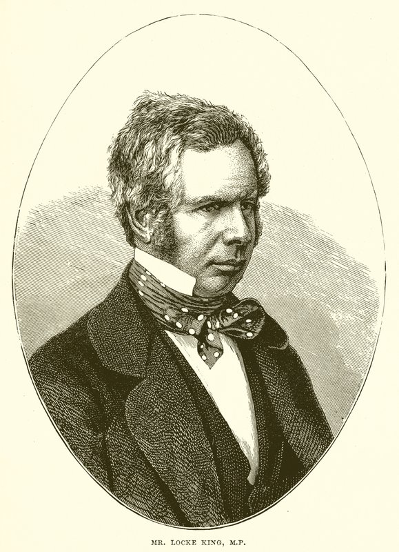 Bay Locke King, M.P. by English School