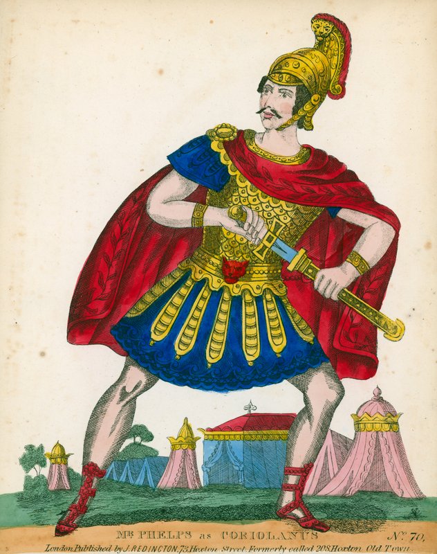 Bay Phelps Coriolanus olarak by English School