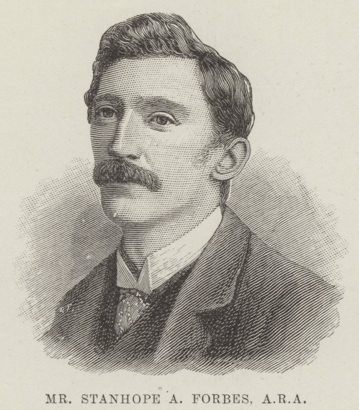 Bay Stanhope A Forbes, ARA (gravür) by English School