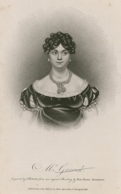 Bayan Garrick (Eva Marie Veigel) by English School