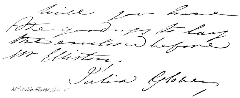 Bayan Julia Glover, (Oyuncu) by English School