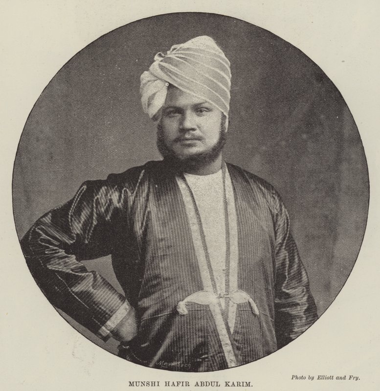 Munshi Hafir Abdul Karim (engraving) by English School