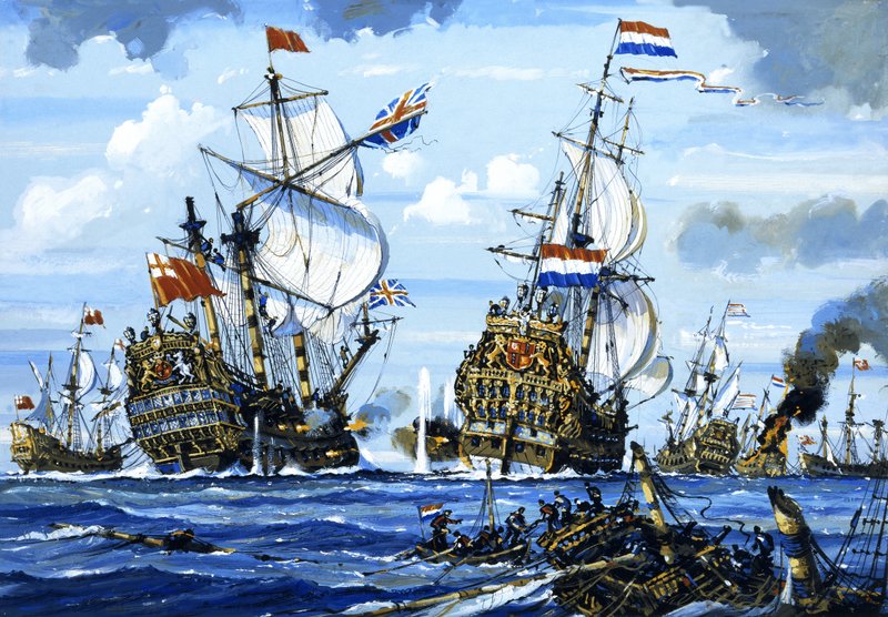 Deniz savaşı by English School