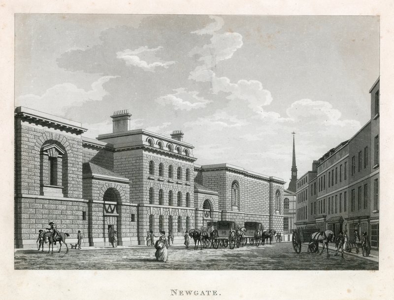 Newgate Hapishanesi by English School
